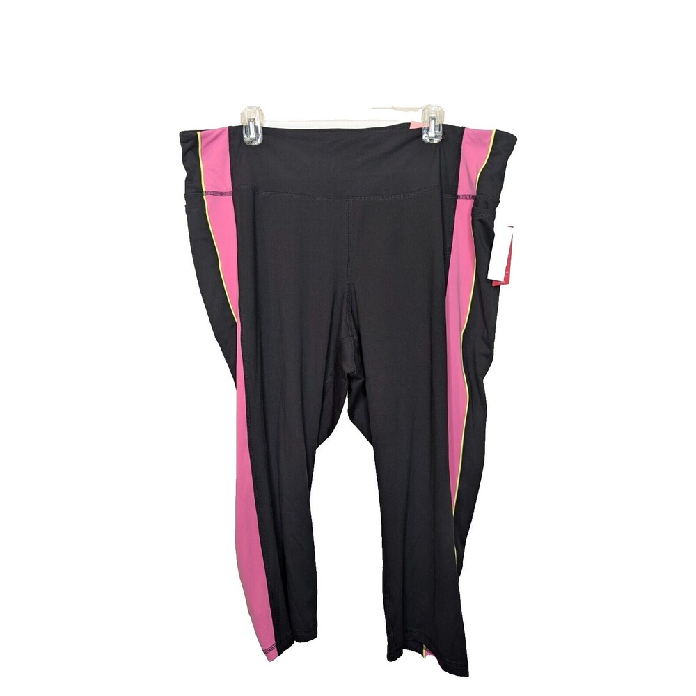 LIVI Active Womens High Rise Soft Capri Leggings Sz 26 28 Recycled Material NWT